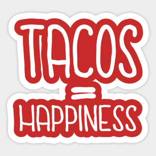 Tacos what can't they do Sticker